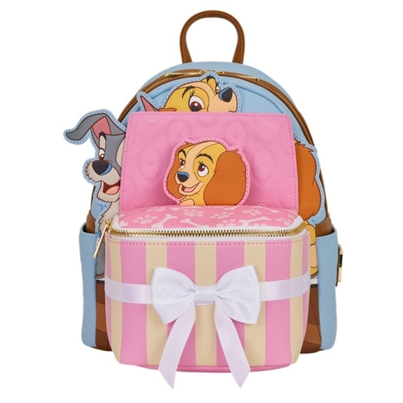 Loungefly Handbags - Loungefly Lady And The Tramp Puppies Pop - Up Backpack